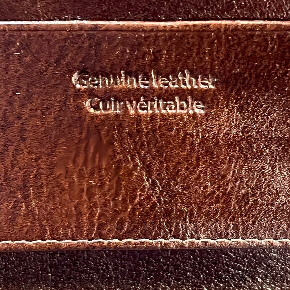 Bugatti Women’s Brown Leather RFID Trifold Wallet 26 Slot Organizer Minimalist - Picture 9 of 13